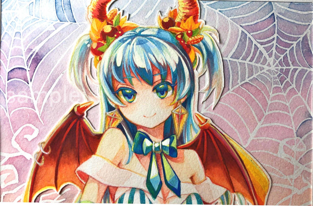 マギアレコード 水波レナ 同人 手書きイラスト ハロウィン 手描きイラスト 売買されたオークション情報 Yahooの商品情報をアーカイブ公開 オークファン Aucfan Com