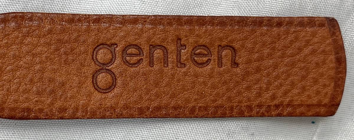 高級ライン 即決 美品♪ ゲンテン genten 編み込み トートバッグ 皮革 
