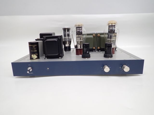 自作 真空管 管球式アンプ トランス TANGO U-808 Electron 300B-98 / RCA 6SJ7 等使用 真空管元箱付き ...