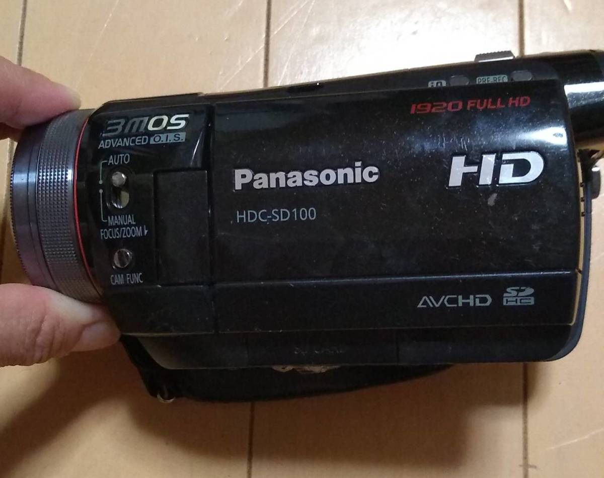 Panasonic HDS-SD100　本体　取扱説明書、ケーブル、付属品等　不動ジャンク_1