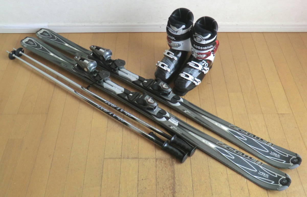 □□送料無料□即決□ロシニョール/ROSSIGNOL□スキー4点セット□板162