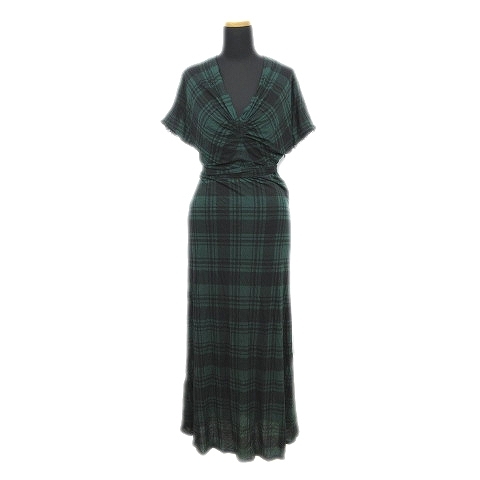 ミュウミュウ Miu | ⁄ ロングコート⁄36⁄ウール⁄ピンク⁄チェック