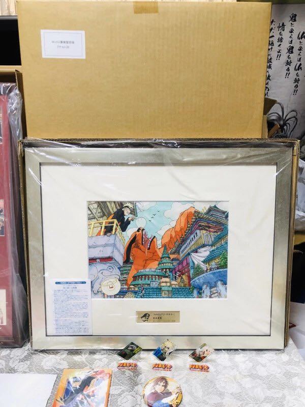 Naruto 岸本斉史 ナルト直筆サインカラー色紙 ジャンプ50周年限定高級複製原画 高級額装グッズ セット サイン 直筆画 売買されたオークション情報 Yahooの商品情報をアーカイブ公開 オークファン Aucfan Com