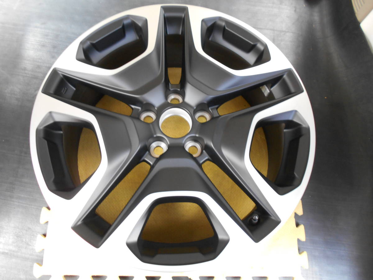 RAV4 新車外しトヨタ 新車外し ヨコハマ AVID 純正タイヤホイールセット1本新車 新車外しトヨタ 新型RAV4 Adventure純正ホイール1本 19インチ7.5J+40 114.3-5H 熊本(送料無料) 切削光輝＋ブラック＋マットクリア塗装④