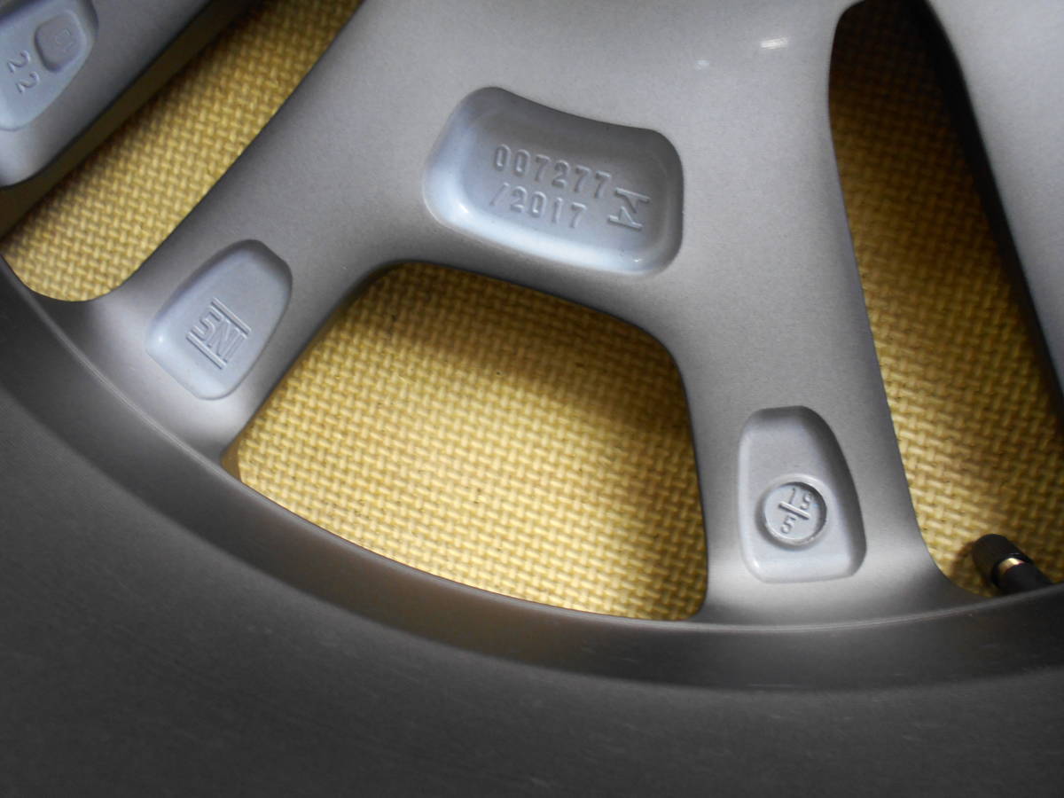RAV4 新車外しトヨタ 新車外し ヨコハマ AVID 純正タイヤホイールセット1本新車 新車外しトヨタ 新型RAV4 Adventure純正ホイール1本 19インチ7.5J+40 114.3-5H 熊本(送料無料) 切削光輝＋ブラック＋マットクリア塗装④