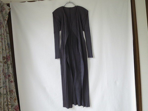 PLEASE プリーツプリーズ PLEATS ロングコート ISSEY MIYAKE MIYAKE