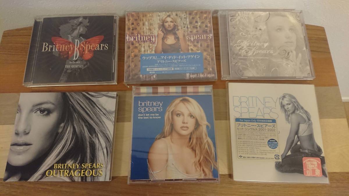Britney Spears ブリトニー・スピアーズ CD 6枚 セット コレクター品