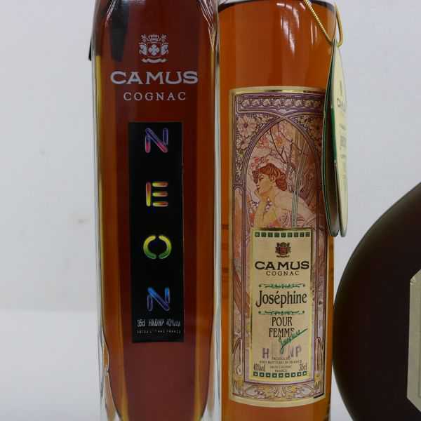 ★4本セット/ブランデー各種（カミュ NEON 350ml等）※容量様々 T9J20110