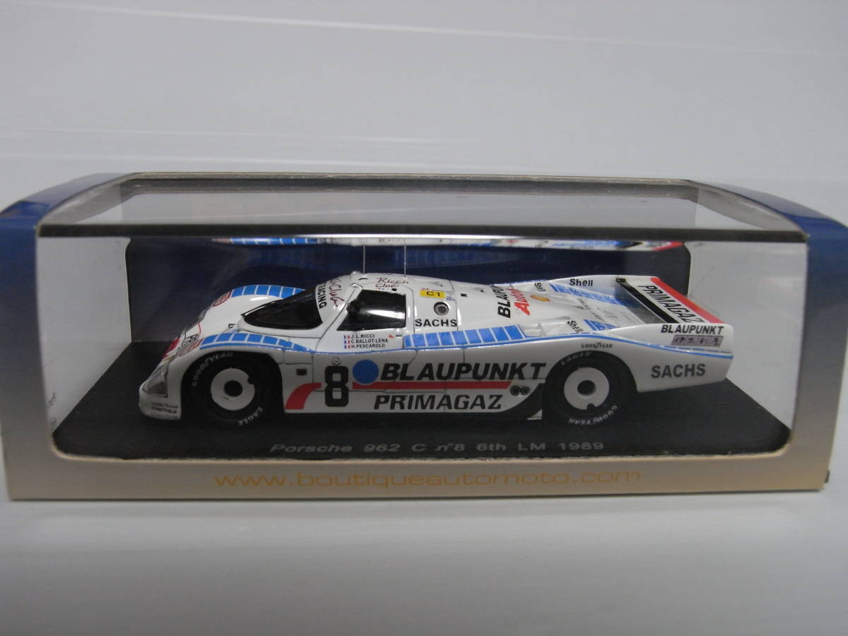 1/43 ルマン ヨースト spark Porsche 962 C #58 JOEST 1991 Le Mans 24h 7th ポルシェ コンラート Konrad FAT Porsche 1⁄43 Le SPARK 3位 Model 1/43 ルマン ヨースト spark Porsche 962 C #58 JOEST 1991 Le Mans 24h 7th ポルシェ コンラート Konrad FAT Porsche 1⁄43 Le SPARK 3位 Model