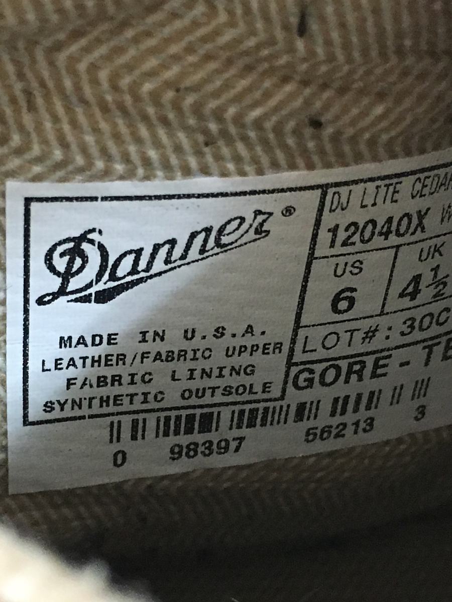 Danner◇Danner◇トレッキングブーツ&frasl;US6.5&frasl;BRW&frasl;D210520 Danner◆トレッキングブーツ/US6/BRW/レザー