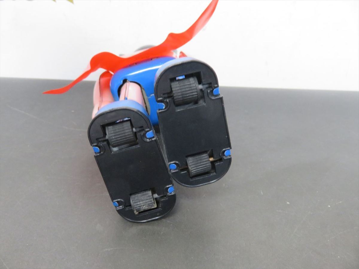 ☆ 当時物 ポピー 歩く ジェッターマルス ロボット ゼンマイ ブリキ 