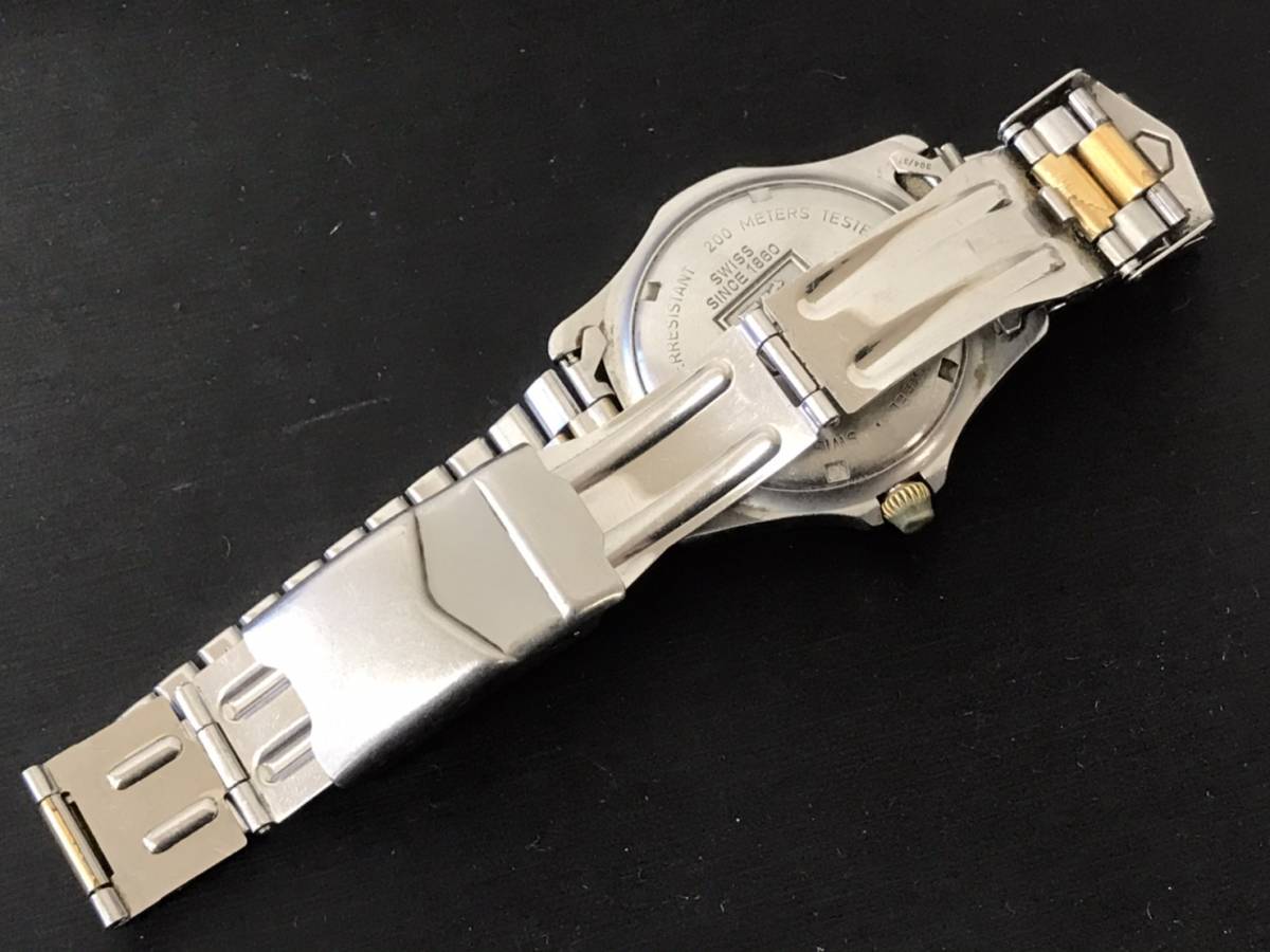 TAG Heuer タグホイヤー プロフェッショナル 200M 974.006 メンズ クォーツ 腕時計 ベルト純正 370 103729