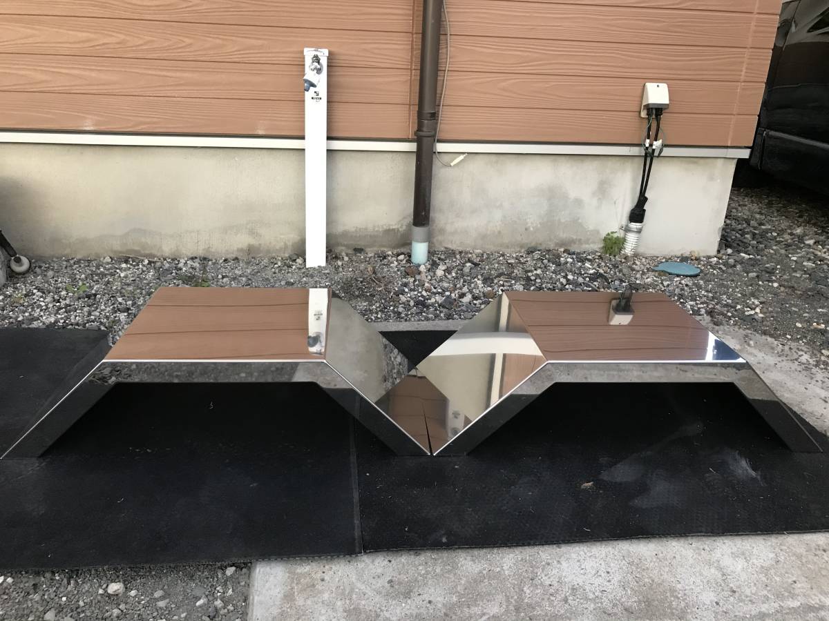 2トン 3トン 低床車用 ステンレスリアフェンダー 未使用 【公式通販】