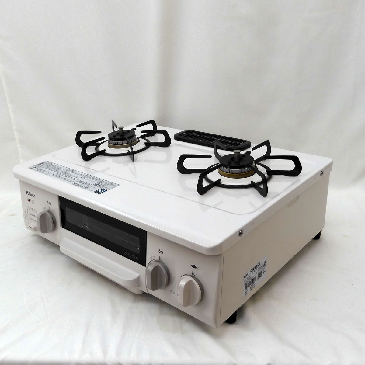 IC-N36HS-R 水無し片面焼き コンパクト ガステーブル IC-N36HS-L 