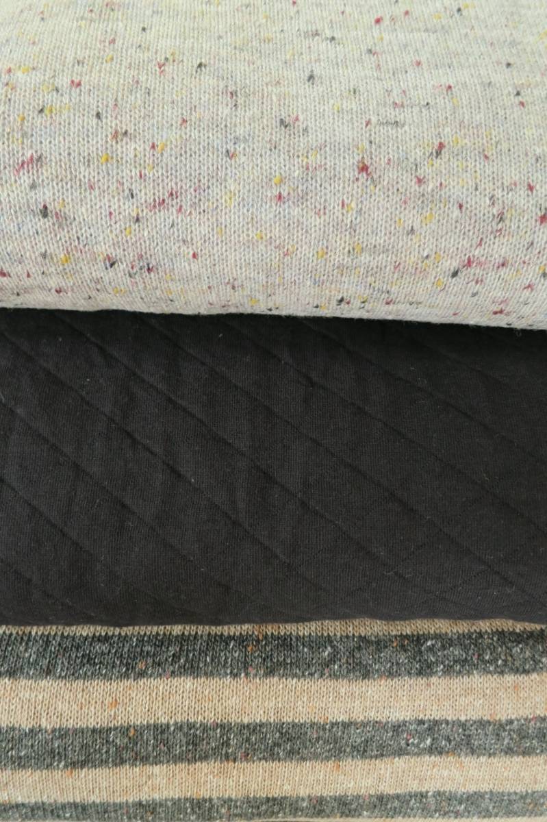 ニット生地セットa Check Stripe Rickrack Mocamocha ねこの隠れ家 ソレイユ ニット生地 売買されたオークション情報 Yahooの商品情報をアーカイブ公開 オークファン Aucfan Com