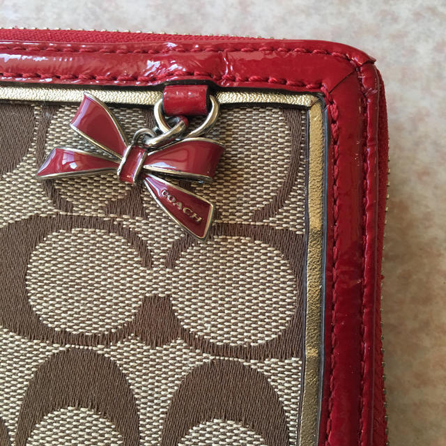 コーチ coach 長財布 中古品 かわいい 品質よし レディース おしゃれ 便利 小物