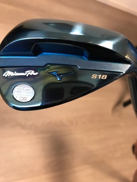 Mizuno Pro S18 ウェッジ 52度 58度 2本セット ブルー S18 ウェッジ Pro Mizuno MizunoPro ミズノ ミズノプロ (ブルーIP