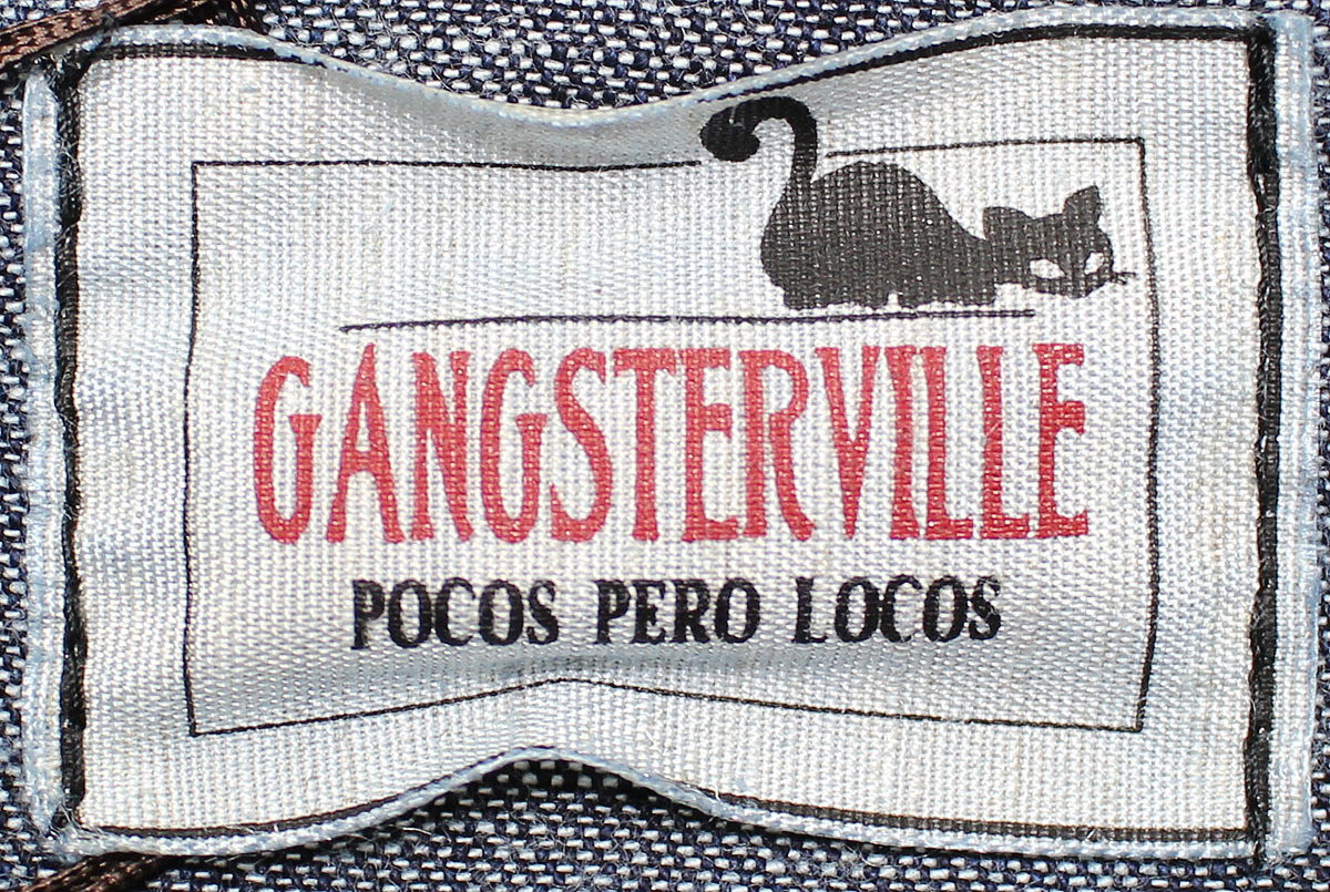 ⁄ GANGSTERVILLE(ギャングスタービル) バックステッチ⁄デニム 