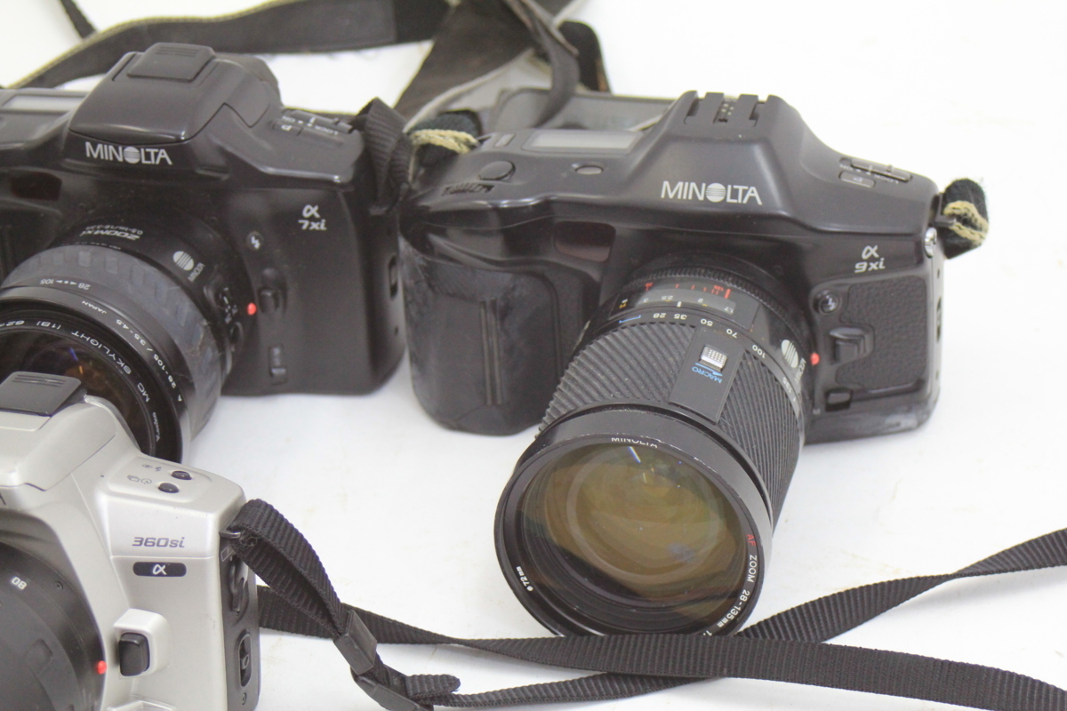 フィルムカメラ オーセンティック 3台まとめ売り + 一眼レフカメラ 