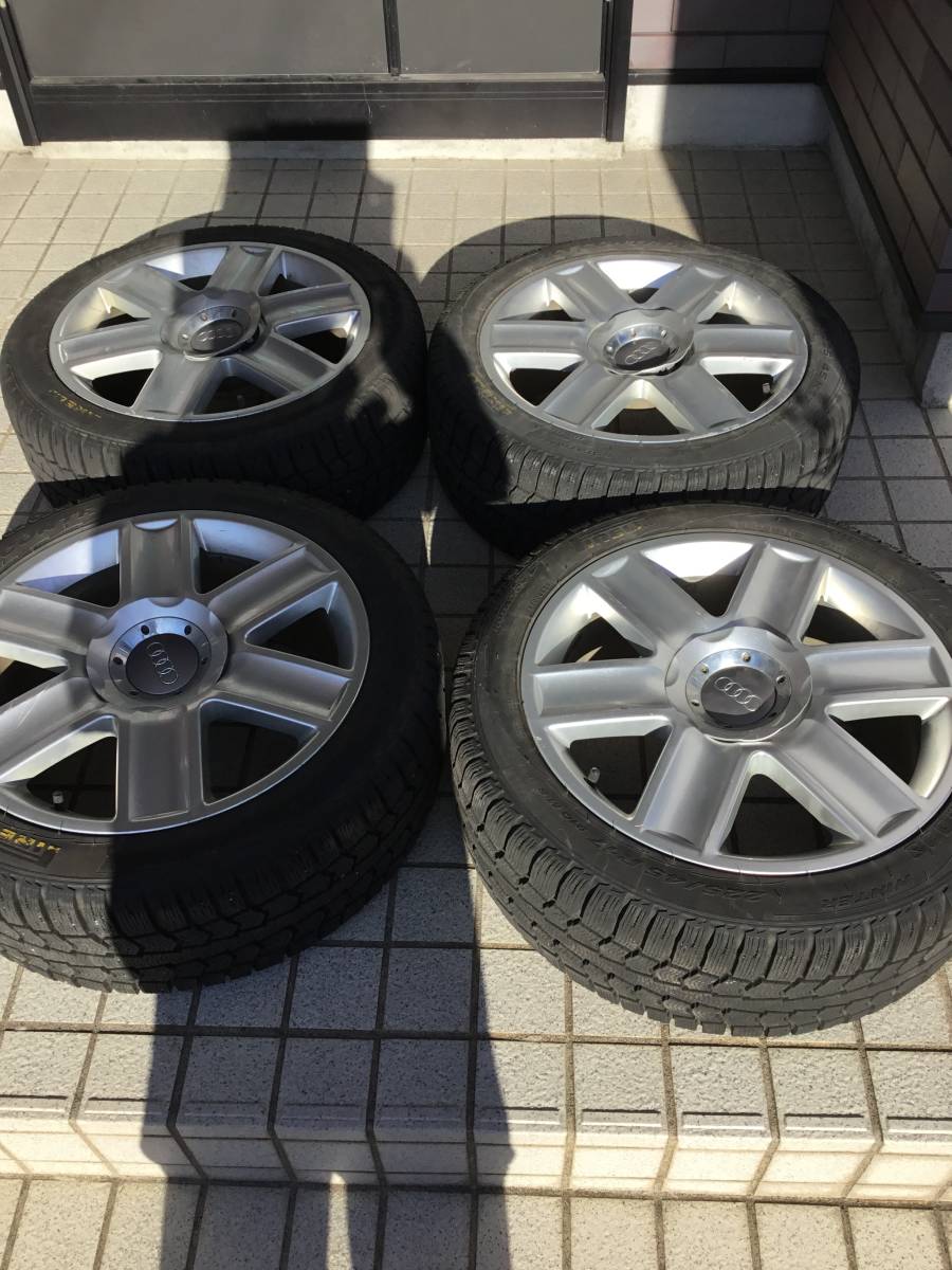 宮城 塩釜発】中古 タイヤアルミホイールセット 4本 アウディTT ABA