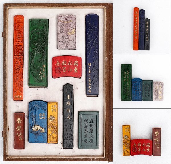 人気定番，低価 古芸 中国 清時代 十彩墨 古墨 和墨 唐墨 墨硯 文房具 骨董品 古美術 古董品 古玩收藏 唐物 置物 擺件 收藏品(その他)｜売買されたオークション情報、yahooの商品情報をアーカイブ公開 - オー その他