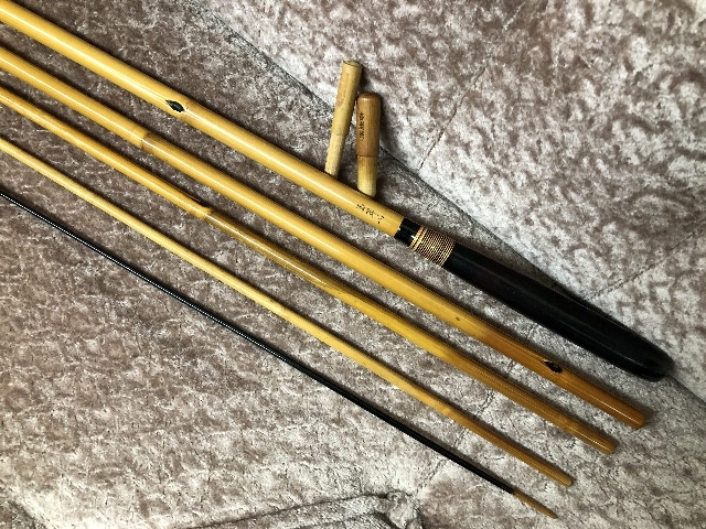 フィッシング 紀州へら竿 源竿師 157 竹粋 ヘラ竿 15.7尺 五継ぎ 釣竿 和竿
