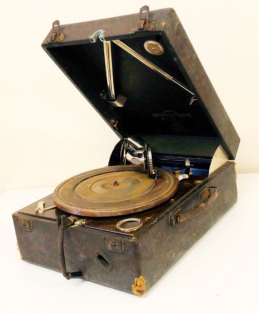 レコードプレーヤー レトロ蓄音機、ビニールレコードプレーヤー