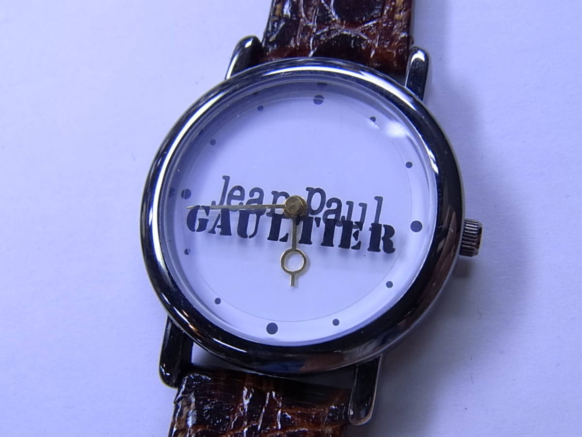 jean paul GAULTIER ジャンポールゴルチエ クォーツ 100円～良品 Jean Paul GAULTIER ジャンポールゴルチエ メンズ