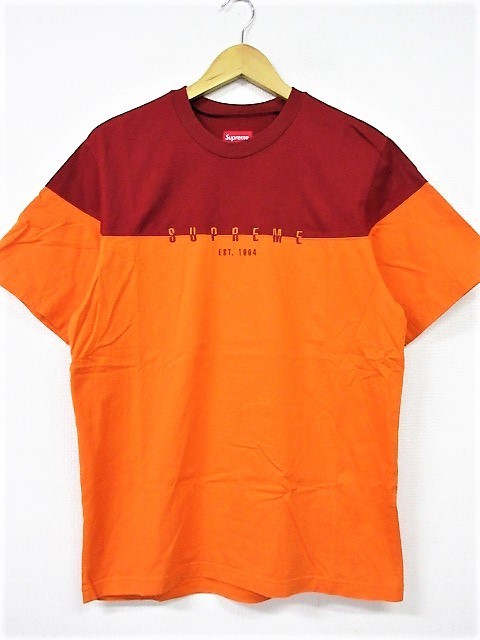 M Supreme Split S/S Top スプリット トップ Tシャツ SUPREME 