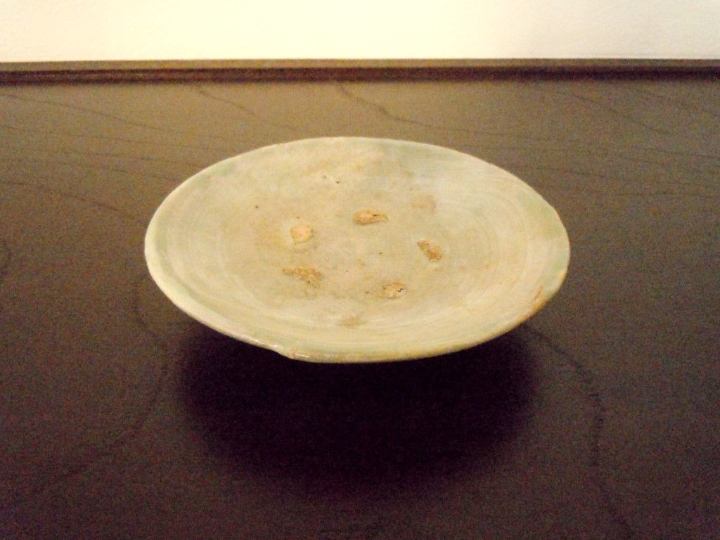真物保証】李朝初期『刷毛目皿』／粉引堅手茶道具三島古唐津古染付鶏