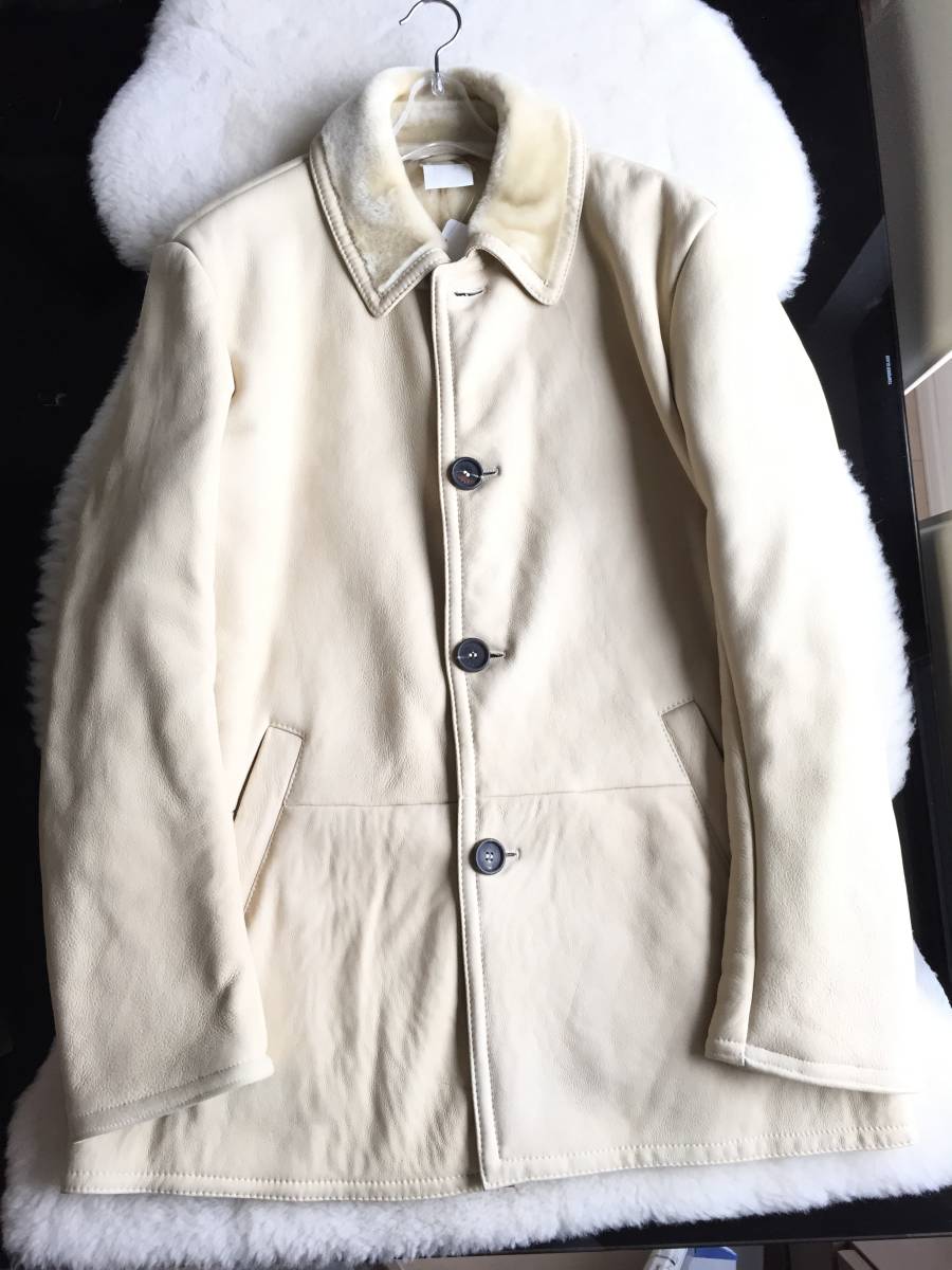 定価30万円以上 RUFFO ルッフォ 最高峰 表革 ムートンファー毛皮  