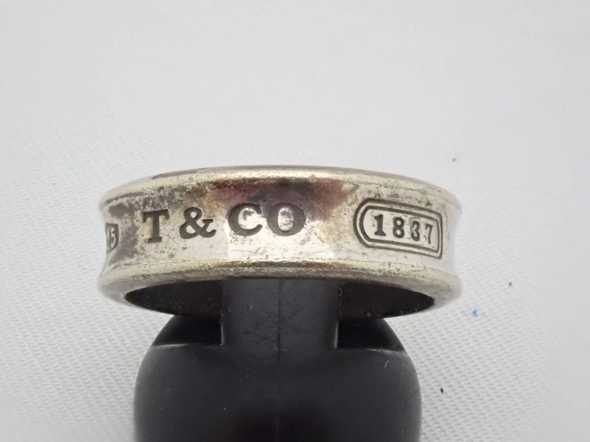 TIFFANY&Co. ティファニー 1837 シルバーリング 21号 SV925 ジュエリー