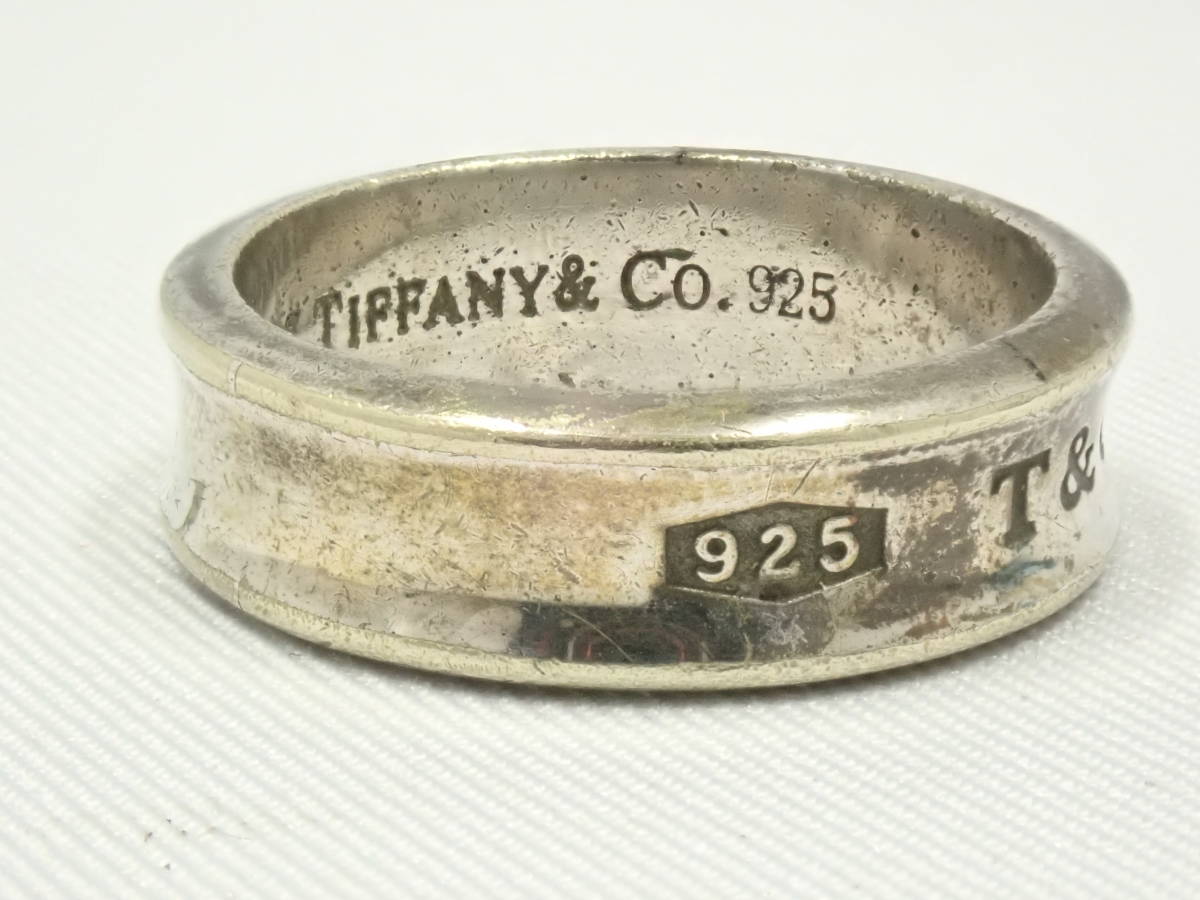 TIFFANY&Co. ティファニー 1837 シルバーリング 21号 SV925 ジュエリー
