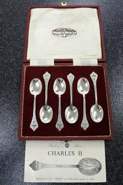 MAPPIN&WEBB 純銀 デミタススプーン6本 マッピン＆ウェッブ シルバー