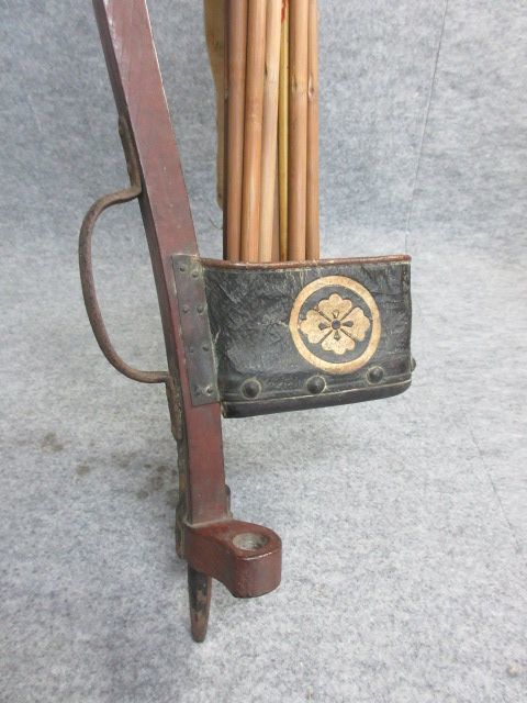 文 26687 矢筒 箙 えびら 矢13本付 狩猟戦闘射手弓矢弓道古式銃骨董古物(武具)|売買されたオークション情報、yahooの商品情報を ...