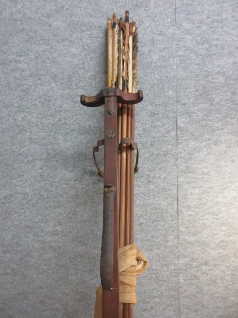 文 26687 矢筒 箙 えびら 矢13本付 狩猟戦闘射手弓矢弓道古式銃骨董古物(武具)|売買されたオークション情報、yahooの商品情報を ...