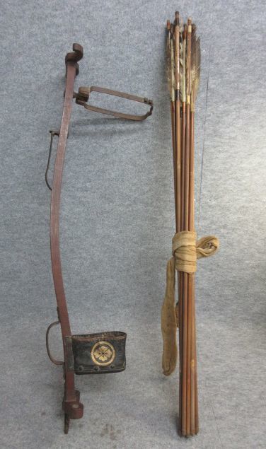 文 26687 矢筒 箙 えびら 矢13本付 狩猟戦闘射手弓矢弓道古式銃骨董古物(武具)|売買されたオークション情報、yahooの商品情報を ...