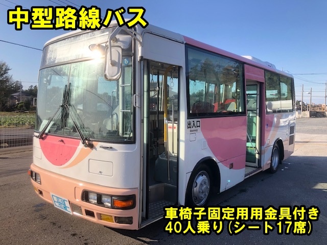 格安現状販売】H10 三菱エアロミディ 5速MT 路線バス 中型バス 埼玉県 