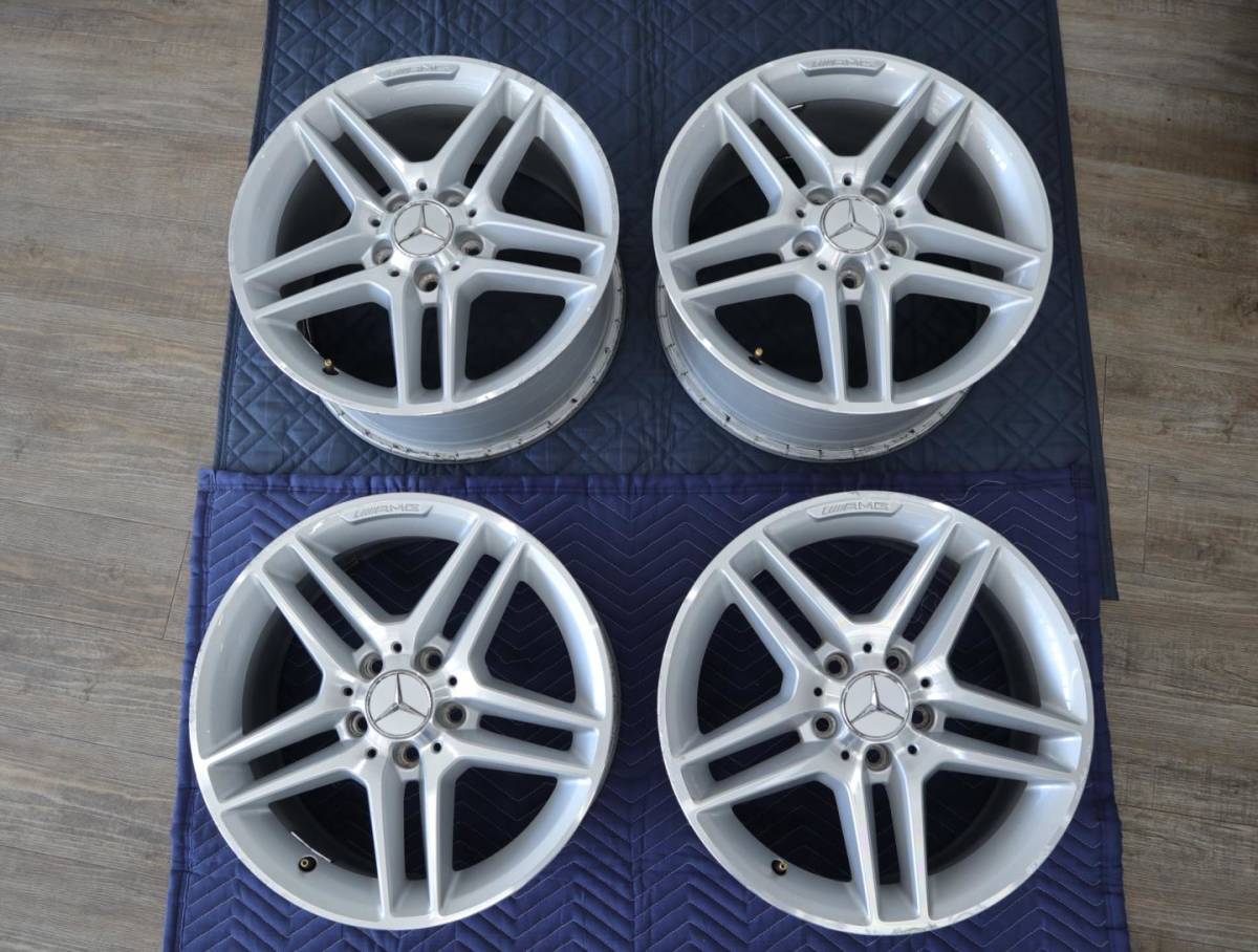 AMG 5ツインスポーク Cクラス(W204)純正 17×7.5J+47⁄8.5J+58 