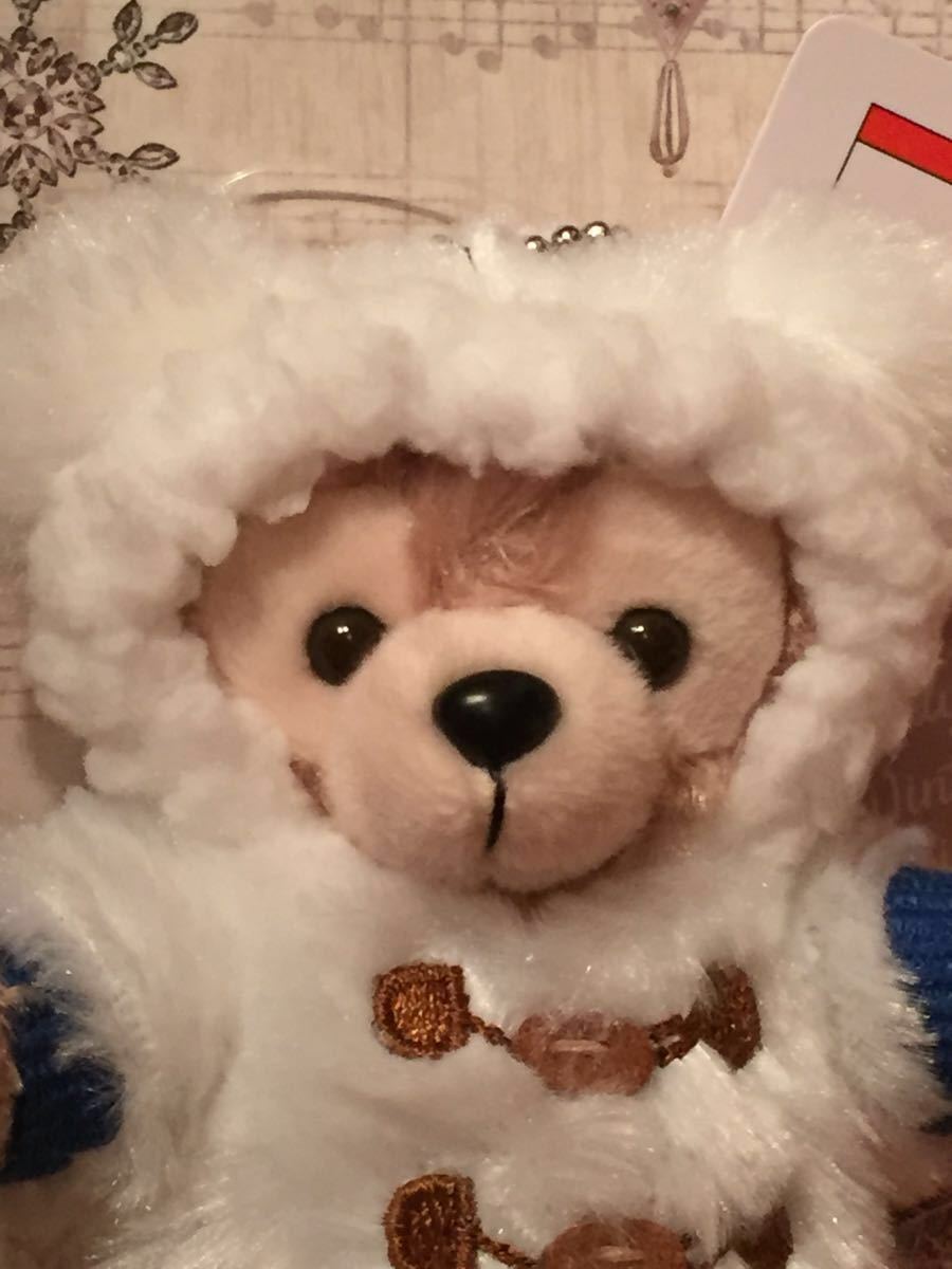 お顔超厳選☆ウィンターホリデー ダッフィー ぬいぐるみバッジ