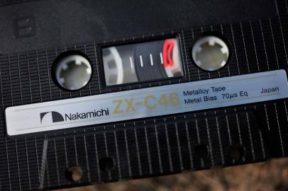 N akamichi メタル 踏みつぶし カセットテープ 