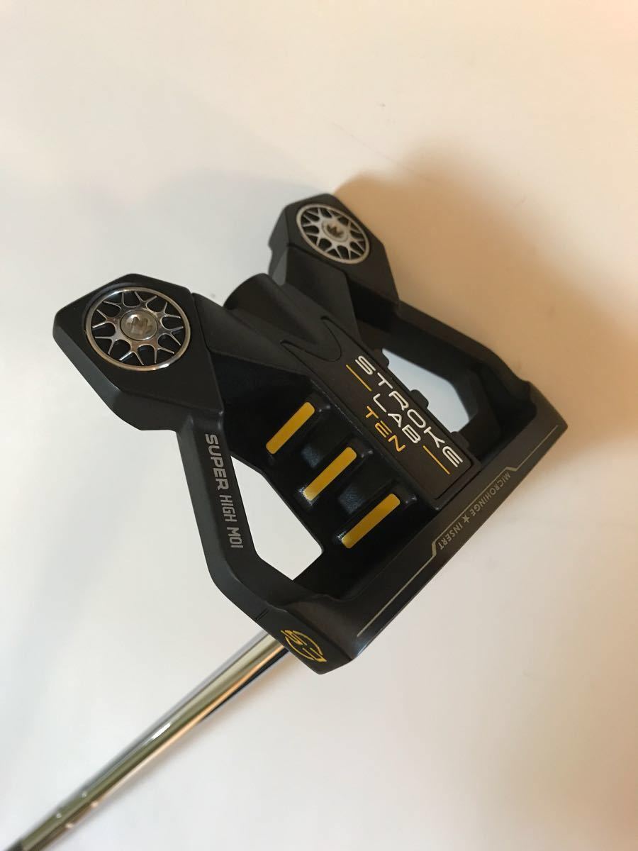 最新 ODYSSEY オデッセイ STROKE LAB BLACK SERIES ストロークラボ ブラックシリーズ ゴルフパター TEN CS ...