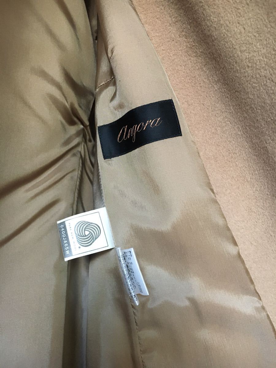 9号 アンゴラ 東京スタイル□ ウール・アンゴラ素材のコート 