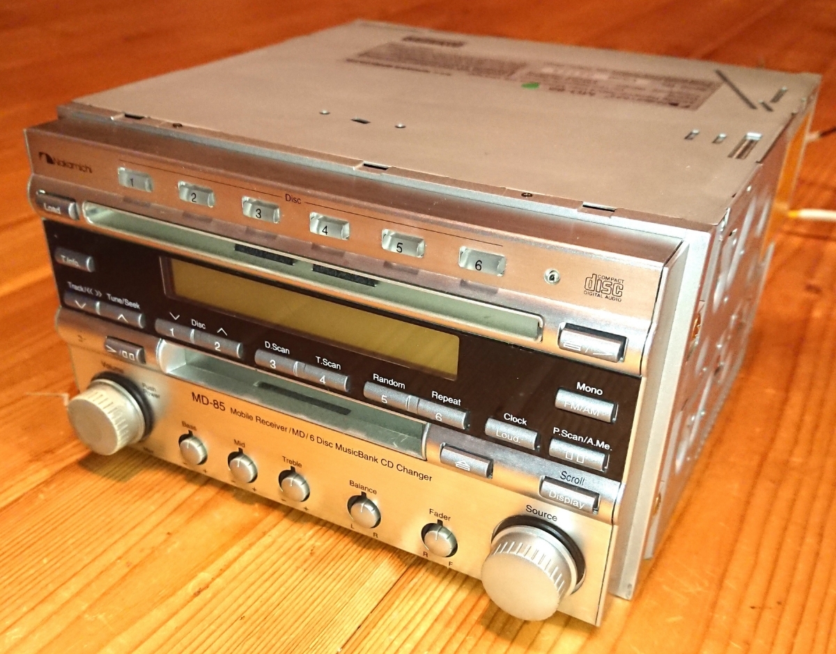 Nakamichi 高音質MD⁄6連奏CDチェンジャーMD-85 - by メーカーOH済の 