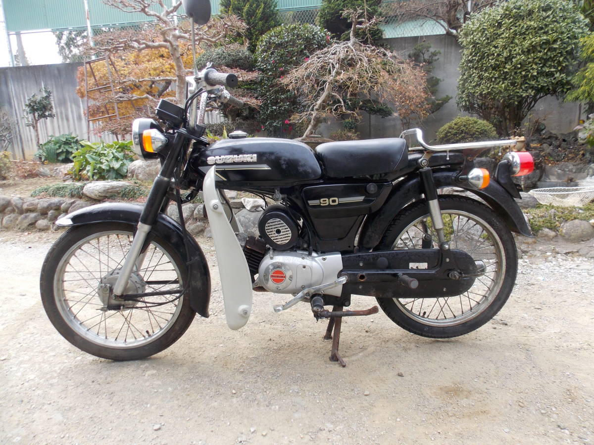 K90 実働 スズキ | - 希少 低走行 ギヤ車 2スト y茨城 K50 旧車