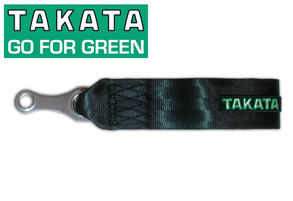 ○TAKATA(タカタ) 牽引ベルト トーイングストラップ 78009-0 ○.黒