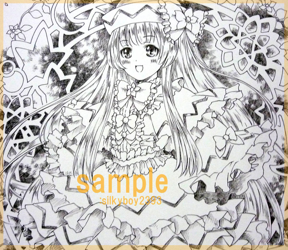 手描きイラスト 東方project リリーホワイト B4サイズ 手描きイラスト 売買されたオークション情報 Yahooの商品情報をアーカイブ公開 オークファン Aucfan Com