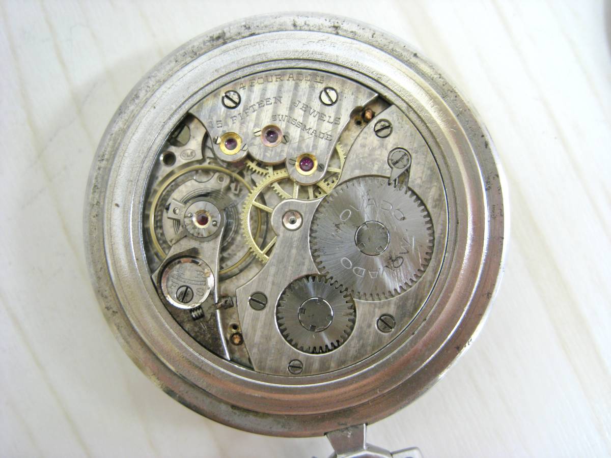 モバード クロノメーター 懐中時計 MOVADO ポケットウォッチ Yahoo 