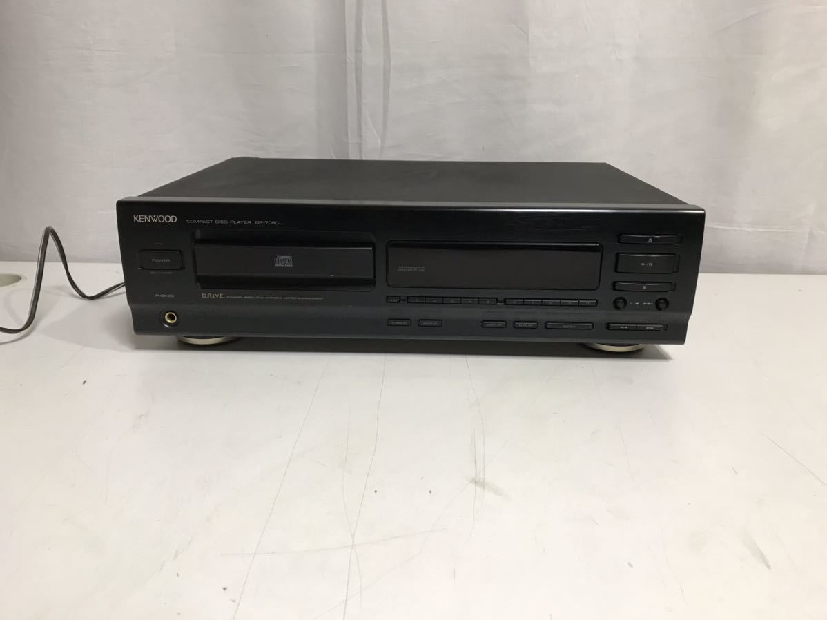 kenwood DP7060 ケンウッド CDプレイヤー COMPACT DISC PLAYER CDデッキ(ケンウッド)｜売買された