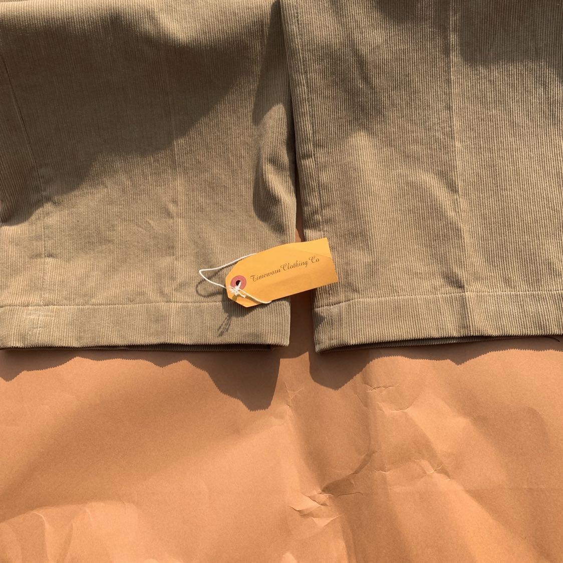timewornclothing atlast&co コーデュロイ トラウザース